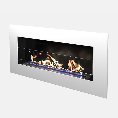 Биокамин "Русский огонь" Блонд 900V встраиваемый с декоративным стеклом (стемалитом)