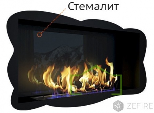 Стемалит для Биокамина серии Standart 700 для встраивания в портал Стемалит для Биокамина серии Standart 700 для встраивания в портал