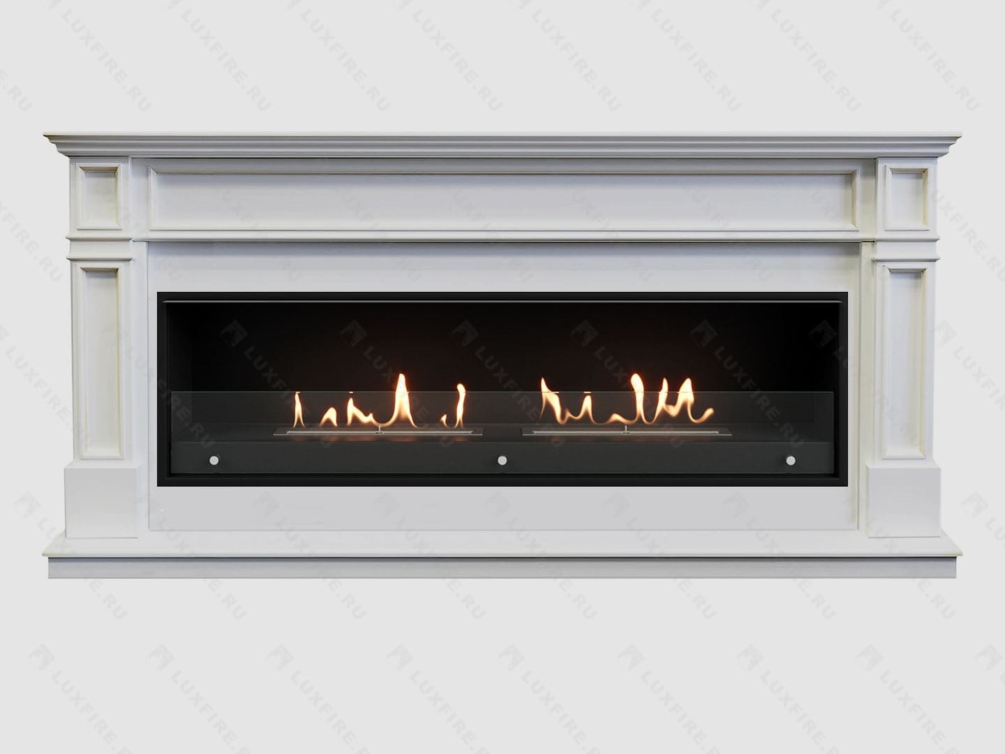 Каминный портал МДФ "Бордо 2000" с биокамином Lux Fire "Фаер Бокс Вега-2" (белый) Каминный портал МДФ "Бордо 2000" с биокамином Lux Fire "Фаер Бокс Вега-2" (белый) по цене 126 490 руб.