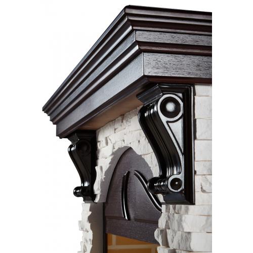 Torre C сланец белый (темный дуб)+Caminetto EFP/P-20LS