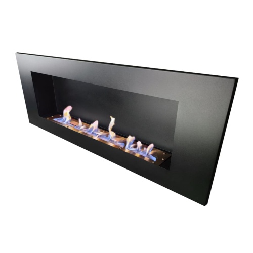 Биокамин "Русский огонь" Лофт 1300V встраиваемый с декоративным стеклом (стемалитом)