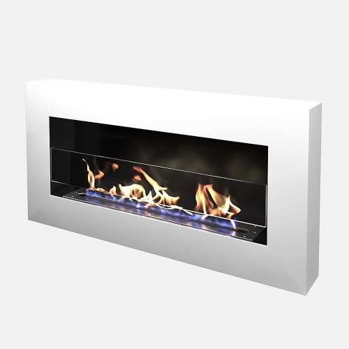 Биокамин "Русский огонь" Блонд 900N настенный с защитным и декоративным стеклом