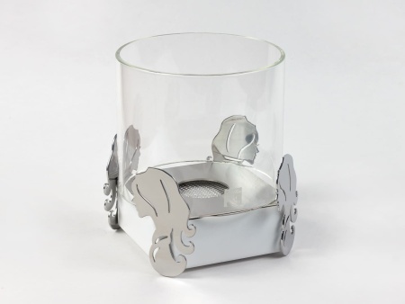 Настольный биокамин Lux Fire Зодиак "Дева" Белый по цене 15 000 руб.