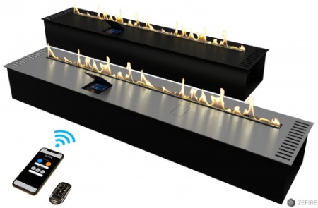 Автоматический биокамин ZeFire M 1400 с ДУ по цене 449 000 руб.