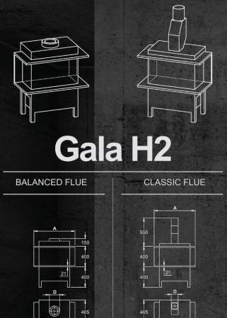 Газовая топка Vero Design GA 3 H2 
Газовая топка Vero Design GA 3 H2