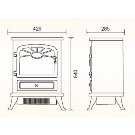 Электрокамин EFP/F - 100 Электрокамин EFP/F - 100