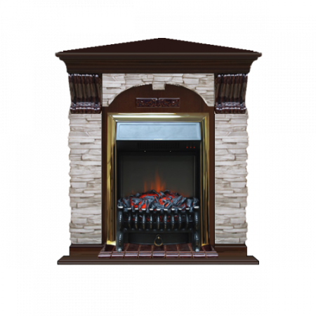 Арочный Мисхор угловой (дуб)+Fobos Brass