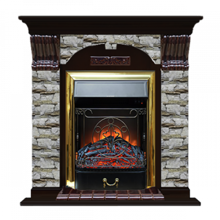 Арочный Алтай (венге)+Majestic Brass