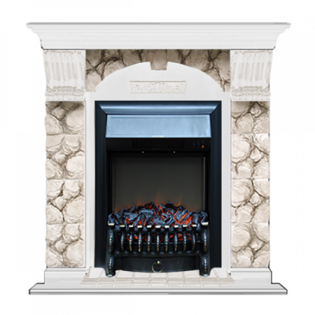 Арочный Карелия (белый)+Fobos Black